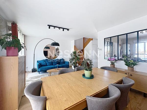 Appartement en duplex 4 pièces 3 chambres avec place de parking - 69500 BRON