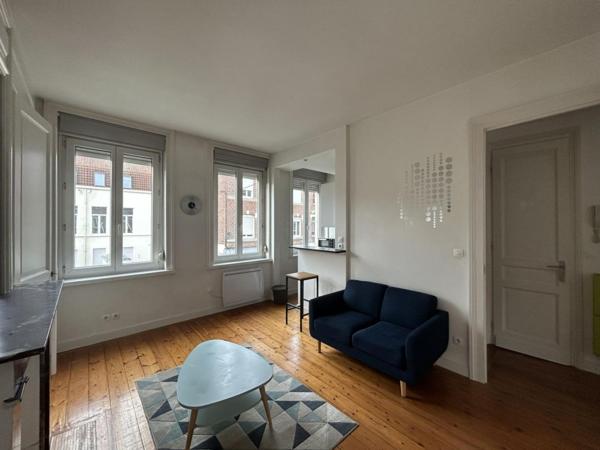 A LOUER : T2 à LILLE • Rue Bourignon - Wazemmes • 805 € CC • Réf. G451-2