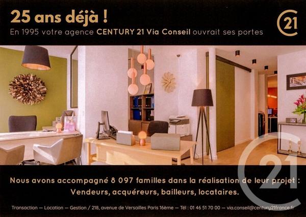 Maison à vendre  6 pièces - 98,51 m2 PARIS - 75016
