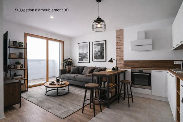 Appartement 2 pièces - 46 m² Exclusivité