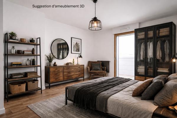 Appartement 2 pièces - 46 m² Exclusivité
