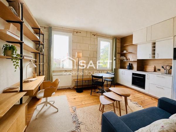 BORDEAUX SAINT-SEURIN : T2 Pierre et parquet...