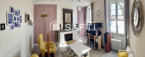 Maison de ville élégante et lumineuse de 92 m² sur deux niveaux, alliant charme et modernité