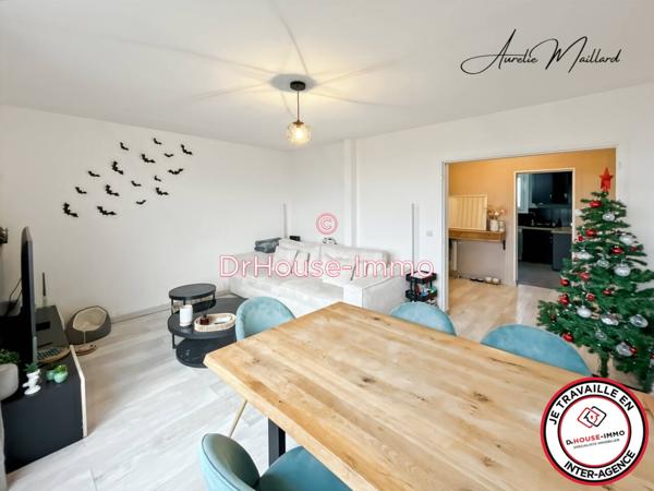 Appartement à vendre 3 pièces de 62 m²