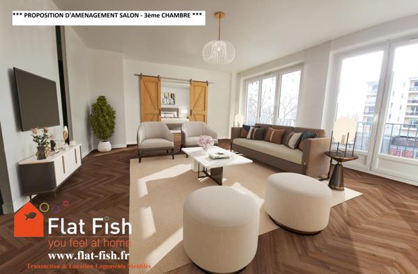 Lyon (69006) 100m² rue Duquesne, Lyon 6ème