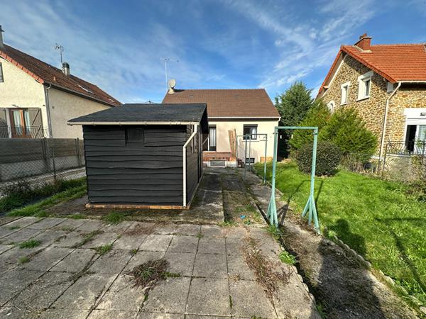 Maison à vendre à Mitry Mory - 3 pièces avec jardin