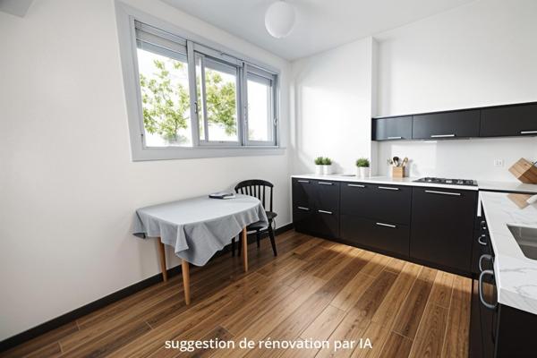 FF4 TRAVERSANT AU CALME BALCON ET GARAGE