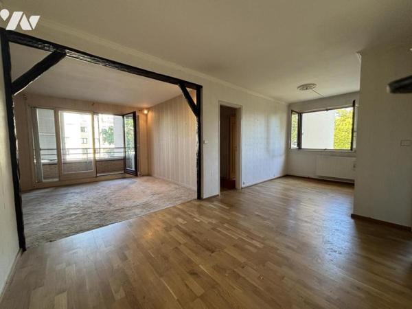 Appartement 3 chambres, deux salle d'eau, loggia, acsenceur et parking en sous sol