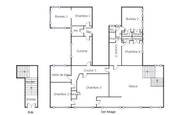 Grand Appartement Secteur TRIANGLE D'OR;