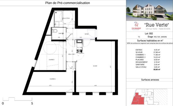 IMMEUBLE À VENDRE DE 30,12 M²