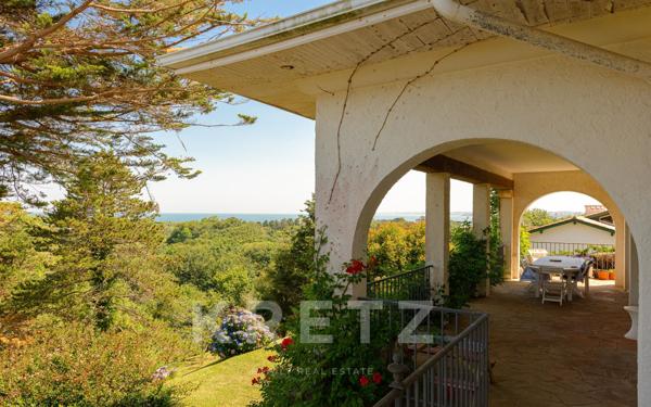 Socoa, Une vue à couper le souffle, un potentiel rare : cette villa face à l’océan n’attend que sa r