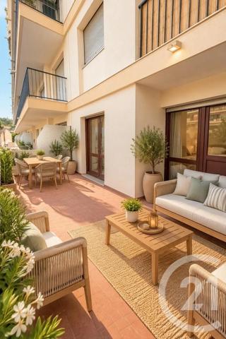Appartement à vendre  3 pièces - 55 m 2   CANNES  - 06