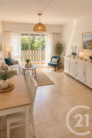 Appartement à vendre  3 pièces - 55 m 2   CANNES  - 06