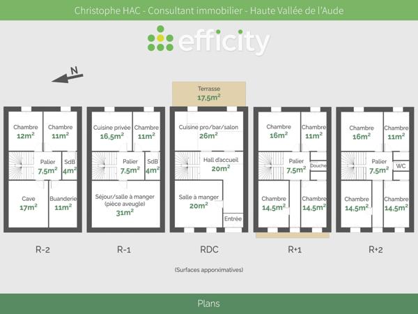 Maison 15 pièces - 320 m²