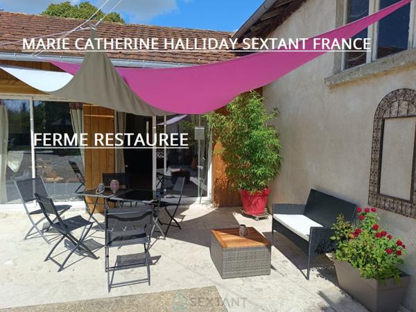 FERME RESTAUREE AVEC GOUT COMPRENANT 2 GITES SUR 6700 M2 DE TERRAIN 15 MN DE PERIGUEUX