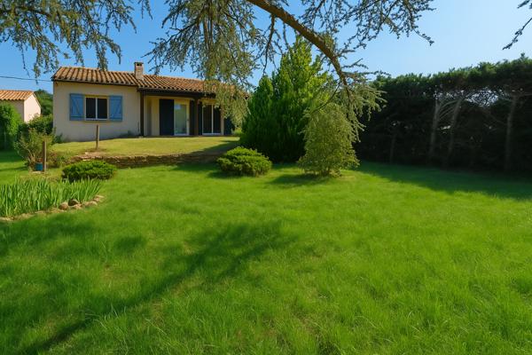 La Redorte (11700) Maison de plain-pied 77 m² – Grand terrain arboré 1295 m² – Au calme, proche commodités