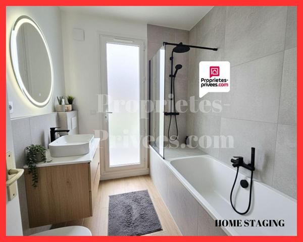 93220 GAGNY - Appartement 3 pièces 60.46 m² - 2 Chambres - Balcon - Parking -Cave- Proche Gare RER E Gagny