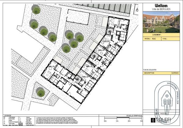 APPARTEMENTS 2, 3 ET 4 PICES NEUFS + BALCON AU COEUR DE BERGUES