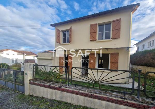 Maison 130 m², 4 chambres.