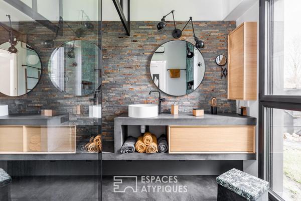 Maison contemporaine à ossature bois à Escalquens