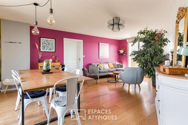 Appartement et son toit terrasse à Toulouse