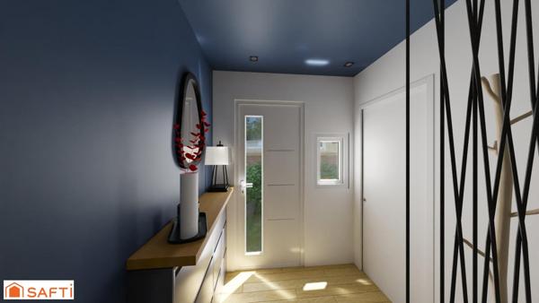 Appartement 2 pièces avec stationnement proche frontière !