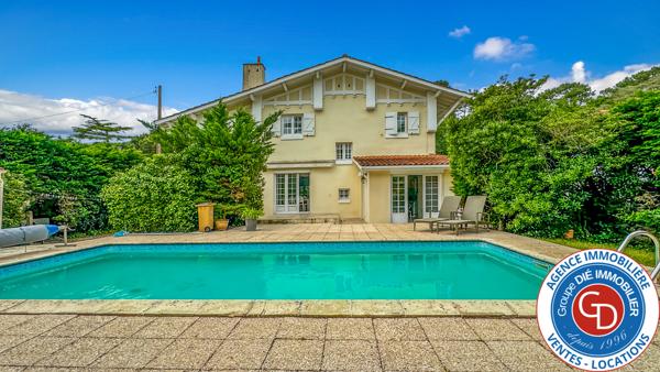 Arcachon (33120) Villa 5 chambres avec garage et piscine proche plages