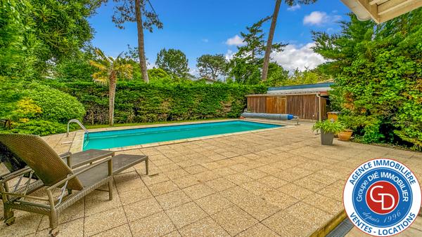 Arcachon (33120) Villa 5 chambres avec garage et piscine proche plages