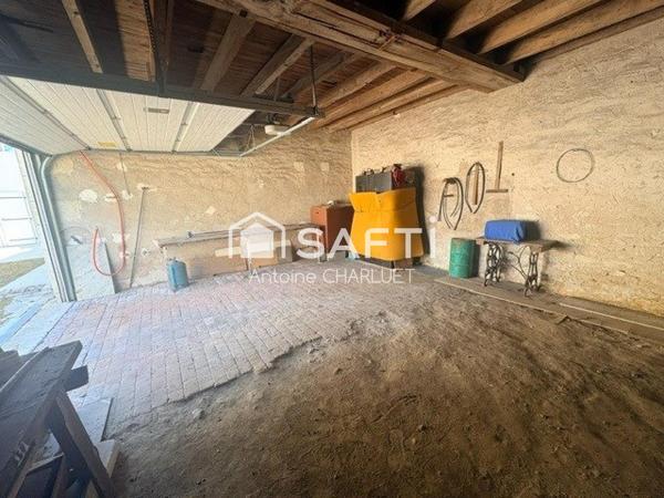 Maison de bourg 90m² avec de nombreuses dépendances