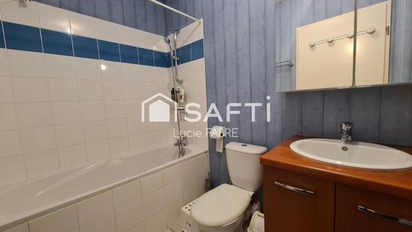 T2 duplex lumineux avec grande terrasse