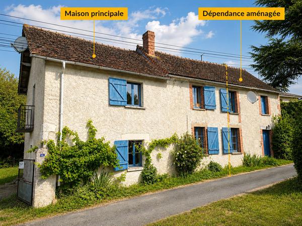 Ensemble immobilier avec fort potentiel à Dangé-Saint-Romain [REF. 7032]