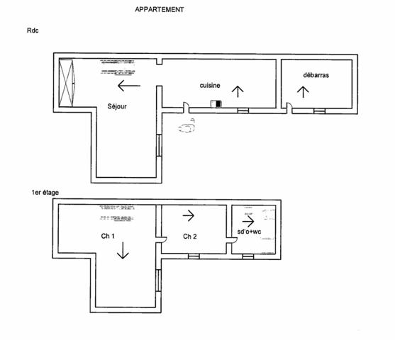 Appartement à vendre 3 pièces 45 m² Le Tréport