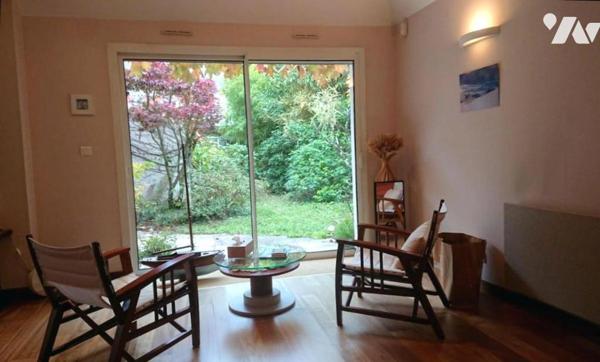 NANTES ZOLA DERVALLIERES Maison d’architecte de 210 m2 avec piscine sur belle parcelle arborée 