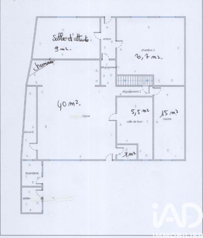 Maison à vendre 8 pièces 184 m² Étain