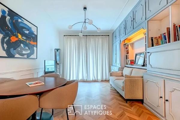 Appartement de 4 pièces traversant avec terrasse sur la Rue de France