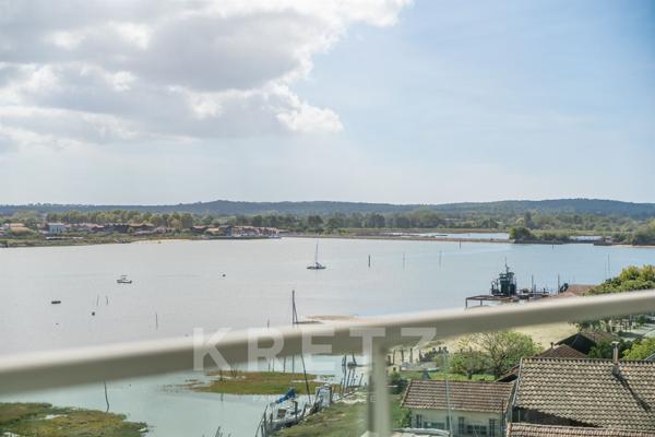 APPARTEMENT 1ÈRE LIGNE – VUE PANORAMIQUE SUR LE BASSIN D’ARCACHON