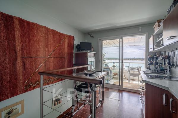 APPARTEMENT 1ÈRE LIGNE – VUE PANORAMIQUE SUR LE BASSIN D’ARCACHON