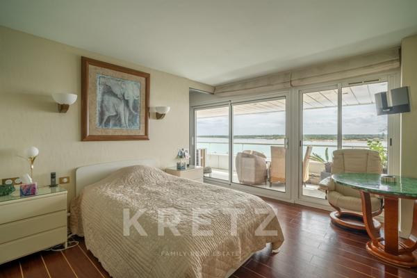 APPARTEMENT 1ÈRE LIGNE – VUE PANORAMIQUE SUR LE BASSIN D’ARCACHON