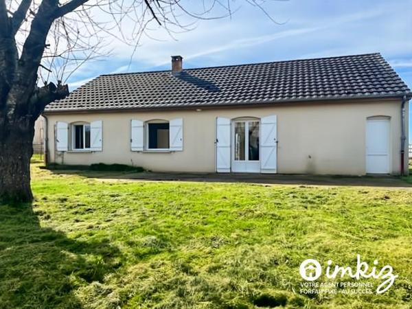 Maison 6 pièces de 119m² rénovée avec jardin.