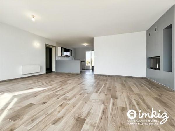 Maison 6 pièces de 119m² rénovée avec jardin.