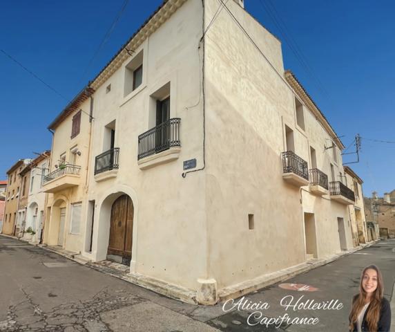 SÉRIGNAN – Maison de village avec gros œuvre refait et aménagement à personnaliser