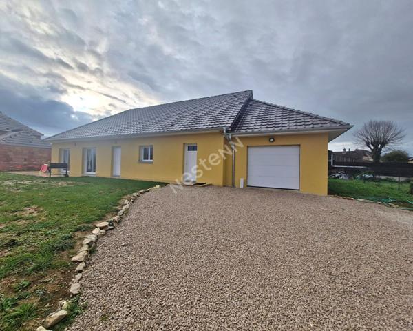 Superbe villa de plain pied construite en 2024 entre Louhans et Cuiseaux