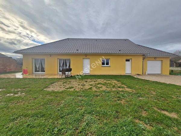 Superbe villa de plain pied construite en 2024 entre Louhans et Cuiseaux