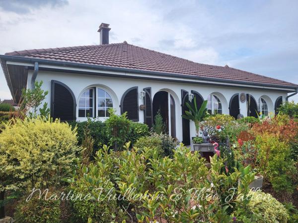 Maison 111 m² - Miserey-Salines - sous-sol complet - Terrain clôturé et arboré de 1150m²