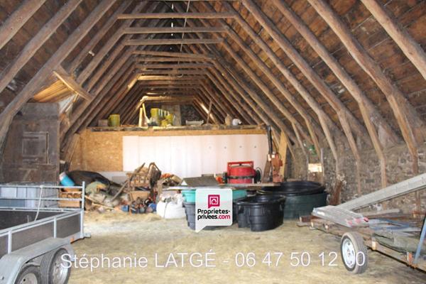 Maison de pays, 146 m2 + grange - Bagnols  (63)