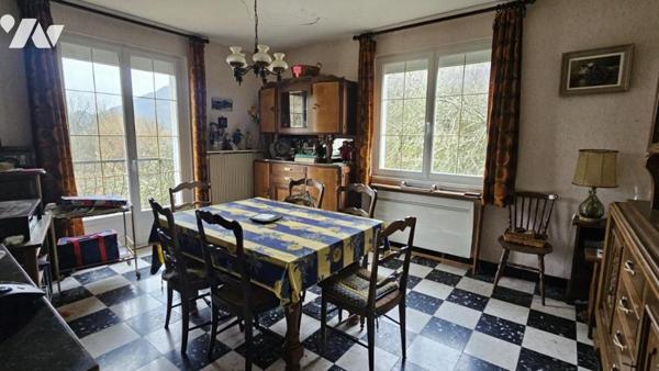 Maison de caractère, secteur calme, 1835 m² terrain