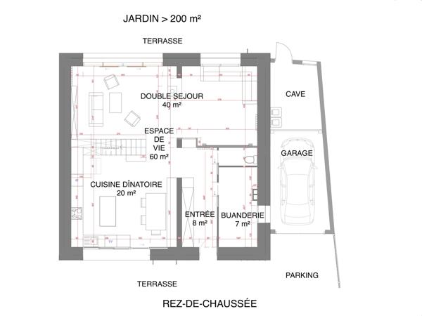 Maison 6 pièces - 200 m² Exclusivité efficity