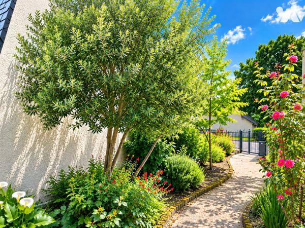 RENNES - LA BELLANGERAIS - Maison de 6 pièces sur jardin clos sans vis à vis.