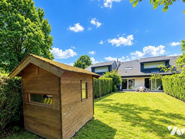 RENNES - LA BELLANGERAIS - Maison de 6 pièces sur jardin clos sans vis à vis.