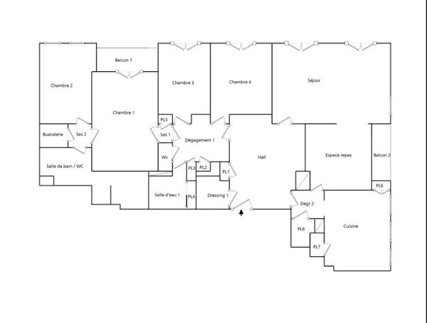 APPARTEMENT T5 A LOUER - LYON 2EME ARRONDISSEMENT La Bourse-Grenette 164.95 m 2 3 625 € charges comprises par mois